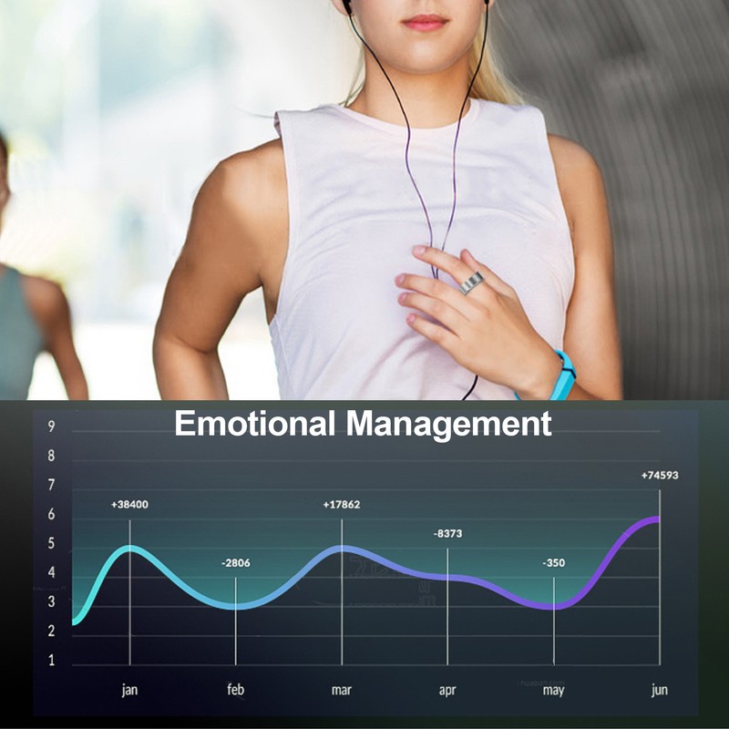 Smart Ring Multifunctional Accurate Data Sleep Calorie Health Tracking Ring