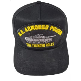 HnP U.S. Armored Power The Thunder Rolls HAT - Black - Veteran Owned Business
