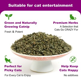 NZLOMXU Organic 100% Natural Catnip Cattle Grass Mint Taste Funny Cat Toy New Cat Toy Interactive Cat Toys Pet Supplies