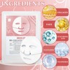 4 Stück Bio Collagen Real Deep Maske, Collagen Overnight Mask