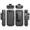 Nakedcellphone Combo Series Compatible with Sonim XP5s Case, Kickstand Hard
