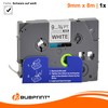 Bubprint Compatible Label Tape Replacement for Brother TZe-221 for P-Touch