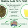 China Sencha Earl Grey Blue - Premium Green Loose Leaf