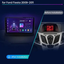 US Stock Junsun Car Multimedia Play for Ford Fiesta 2009-2013 Wireless CarPlay Android Auto Radio GPS Navigation Android RadioCar Make: For Ford Fiesta 2009-2013, ROM: WIFI (A version), RAM: 2GB + 64GB Carplay
