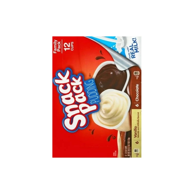 ConAgra Foods Sales, Inc. Snack Pack Chocolate and Vanilla Pudding