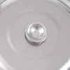 WUSILILU 14L Stainless Steel Bucket with Lid, Handle, Open Lip