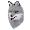 COSYEARS Animal Wolf Mask Cosplay Costume Accessories Furry Faux Fur