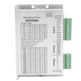Stepper Motor Driver 2-Phases NEMA23 32-Bits Digital Signal Processing 2NS556A