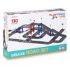 Playmags Magnetic Tiles Road Set for Kids - 130-Pieces Magnet