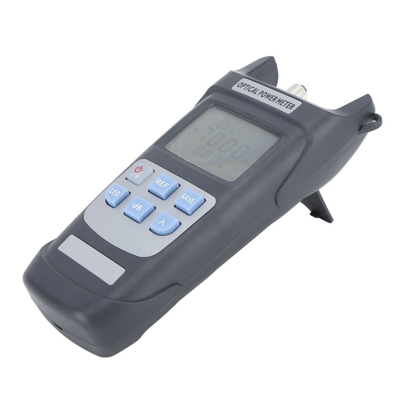 Optical Power Meter Optic Fiber Attenuation Tester with LED Lamp