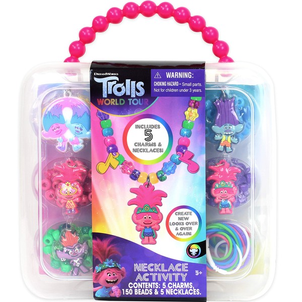 Tara Toy Trolls Necklace Activity Set
