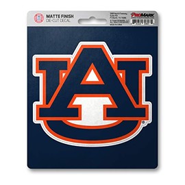 FANMATS 61248 Auburn Tigers Matte Decal Sticker