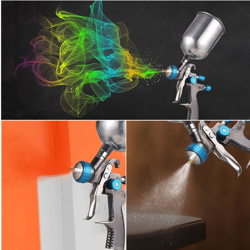 LVLP Feed Air Spray Gun Mini Paint Spraying Gun Kit