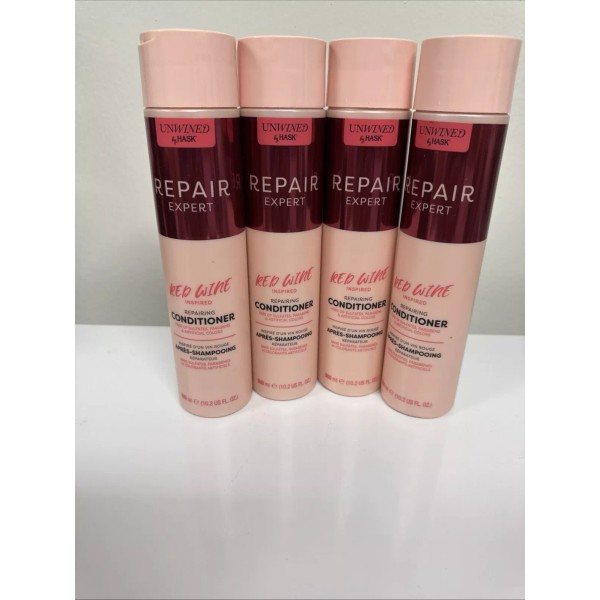 Hask 4 Bottles Unwined By Hask 10.2 Oz Repair Expert