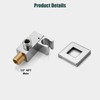 Heyalan SUS304 Stainless Steel Handheld Shower Wand High Pressure Luxury