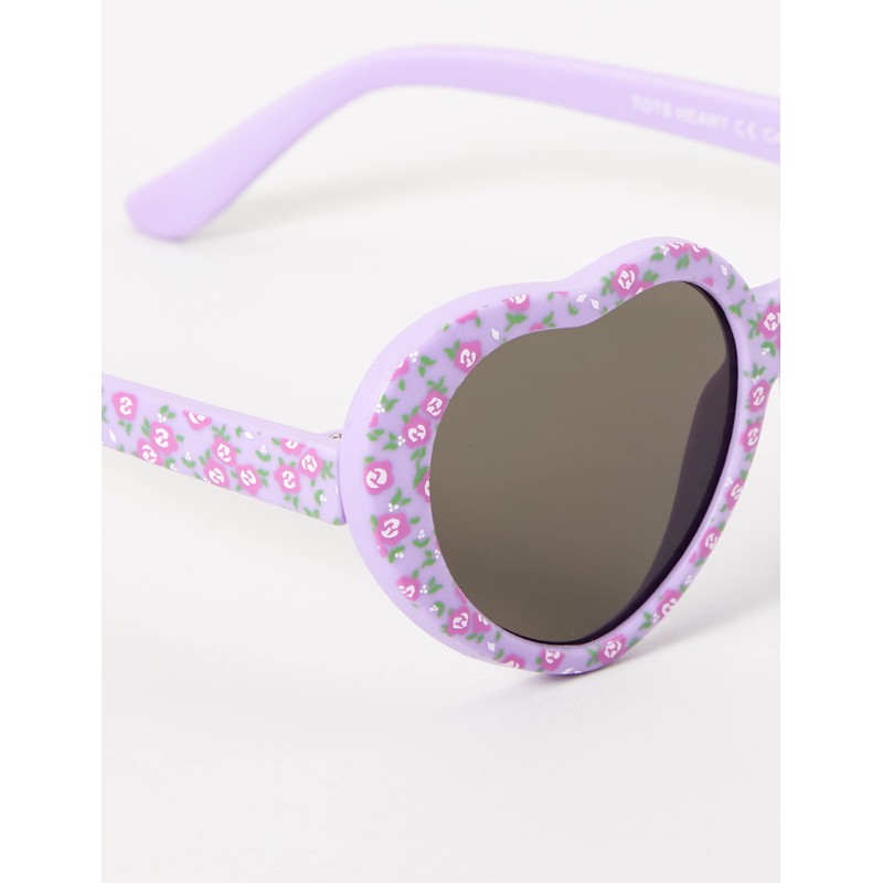 Eyelevel Tots Heart Girl's Sunglasses Purple One Size