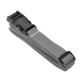 M METERXITY Pack of 1 Luggage Straps - Travel Luggage Accessories Adjustable Suitcase Strap with Quick Release Buckle Apply when Travelling (2.5 Metres Grey)