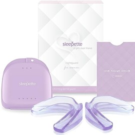 Protector Bucal Nocturno Para Mujeres, Protector Bucal Atm Para Rechinar Los Dientes Por La Noche, Apretar La Mandíbula Y Bruxismo, Protector Bucal Nocturno Moldeable Para Rechinar Los Dient
