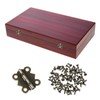 12 Pcs Small Butterfly Hinge for Craft Antique Bronze Hinges