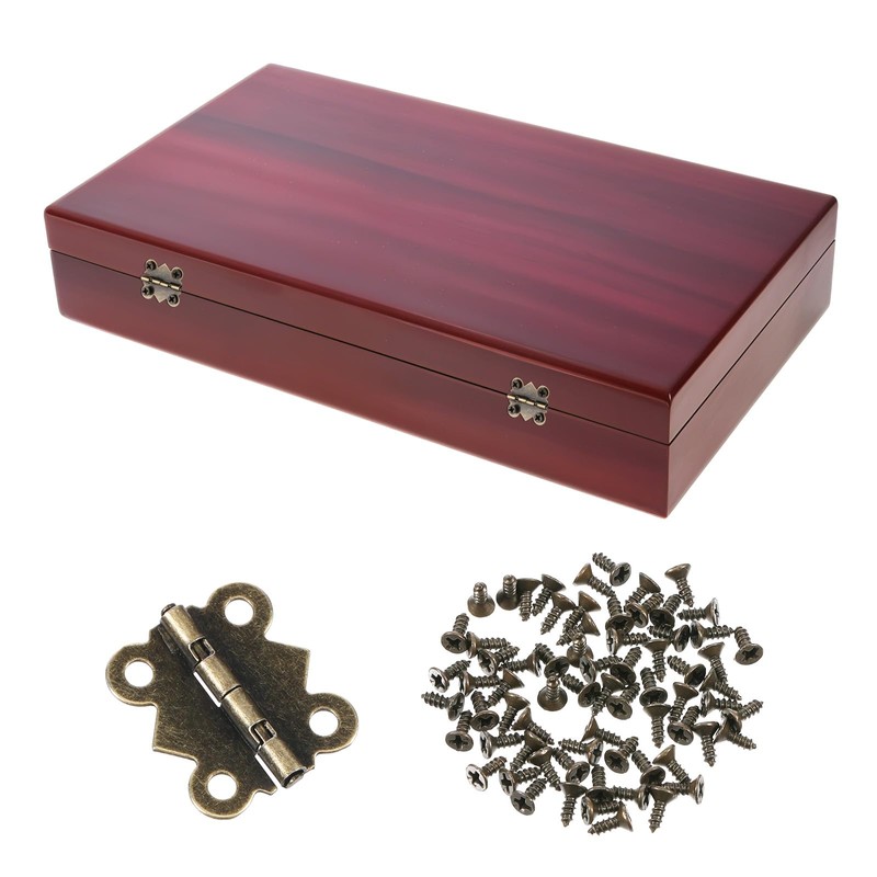 12 Pcs Small Butterfly Hinge for Craft Antique Bronze Hinges