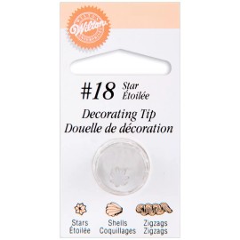 Wilton Decorating Tip For Food Decoration - 18 Star,1Pkg