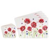 The Leonardo Collection LP94604 Poppy Field Floral Place Mats (Set