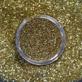 Mermaid Glitter Cosmetics Golden Trident ~ Make-Up & Body Glitter 1oz jar