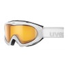 Uvex F2 Ski Google - Polar White, Size 1