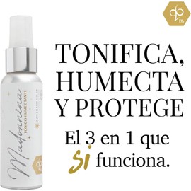 Tónico Facial Humectante Madonnina 3 en 1 con Filtro Solar Invisible | Hidratación Diaria para Piel Sensible y Tendencia a Rojeces | Con Aloe Vera, Coco, Avena, Hamamelis, Benjuí y Agua de Rosas | 80 ml