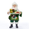 Kurt Adler 10.5-Inch Fabriché™ Musical Irish Chef Santa