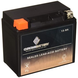 Chrome Battery YTX12-BS lead_acid_battery