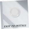 GRIRIW Wall Hole Covers 5 Pack Round Plastic Covers for