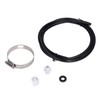 Chlorinator Feeder Connection Pack with Nut Gasket Clamp Tubing for