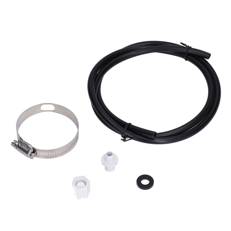 Chlorinator Feeder Connection Pack with Nut Gasket Clamp Tubing for