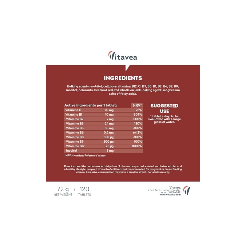 Vitamin B Complex with Vitamin C High Strength – All