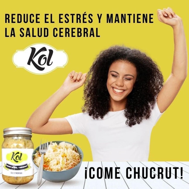 Chucrut Rojo Beetkraut Col Fermentada 415g Kol