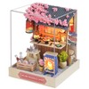 CUTEROOM DIY Doll House Miniature Furniture Wooden House Kit with