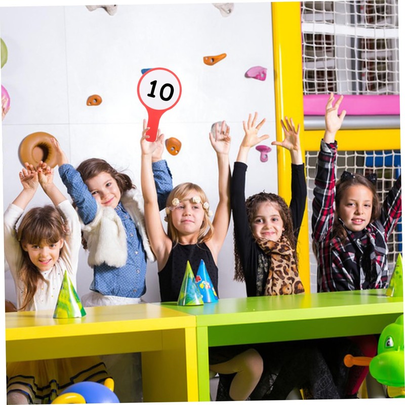 Operitacx Interactive Learning Tool 2pcs Whiteboard Paddles Dry Erase Answer