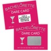 Printed Party Bachelorette Dare Card Scratch Off Game, Girls Night