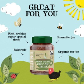 Clipper Medium Roast Decaf Organic Arabica Coffee, 100 g