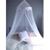 A-Express® White Mosquito Net Bed Canopy Up To King Size