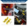 Hihaha Hose Separator Clamp Fitting Adapter/Pipe Tube Line Separator Clamp