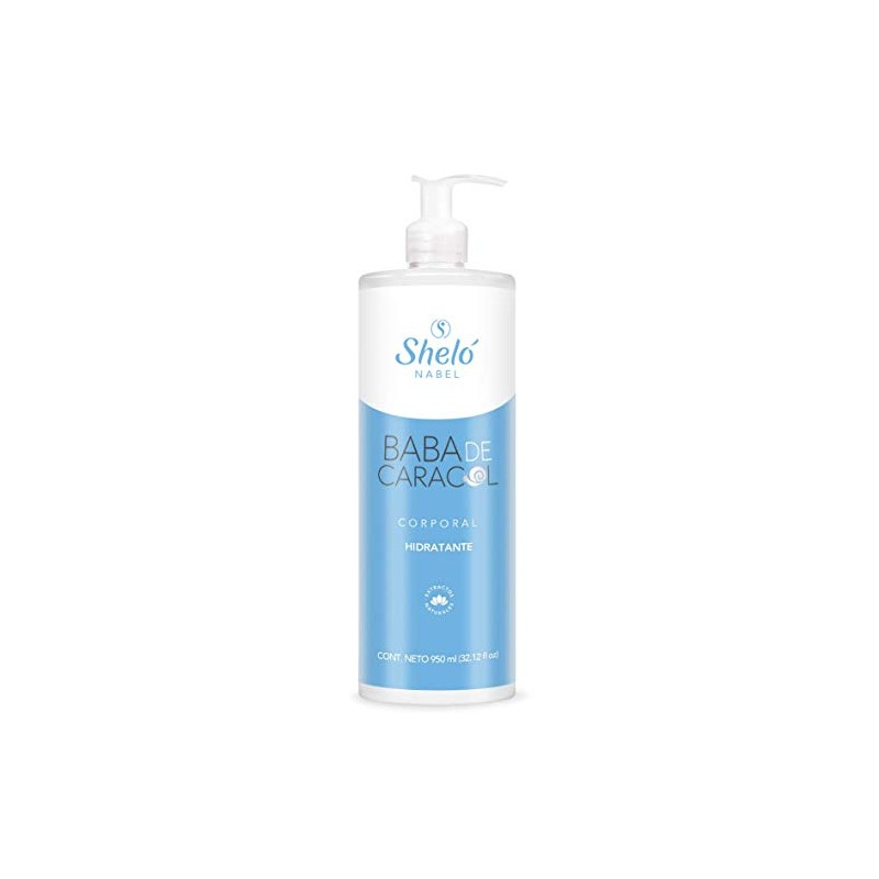 Sheló nabel Crema de baba de caracol natural hidratante corporal,