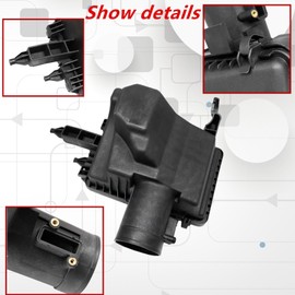 FZJDSD Engine Air Filter Cleaner Box Housing Compatible with Nissan Rogue Sport 2.0L 2017-2022,Air Intake Air Cleaner Box Housing Assembly Replace 16500-6MA2B 165006MA1A 165006MA1B