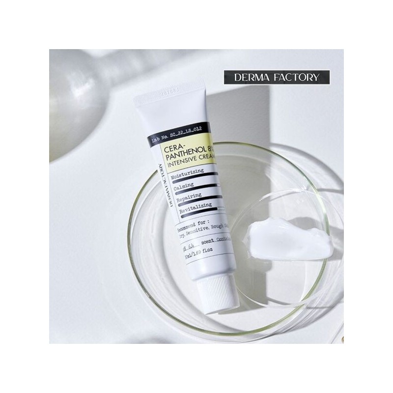 더마팩토리 비건인증 세라판테놀 8% 인텐시브 크림 (세라마이드 10000ppm)... Dermafactory Vegan