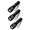 LED Zoom Torch, Super Bright High Lumen Tactical Torch, Hand