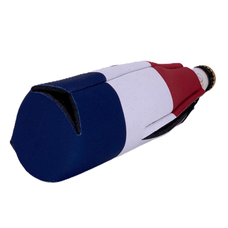 Merica Stripes Beer Bottle Coolie (2 Pack)