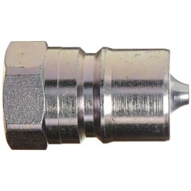 Dixon Valve H6F6 Steel ISO-B Interchange Hydraulic Fitting, Nipple, 3/4" Coupling x 3/4" - 14 NPTF Female