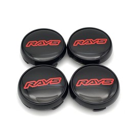 4pcs Car Wheel Hubcaps Wheel Center Cover Fit for Rays TE37 RE30 CE28n Outer Diameter 65mm (2.56 inch), Inner Diameter 60mm (2.36 inch) (Color-C)