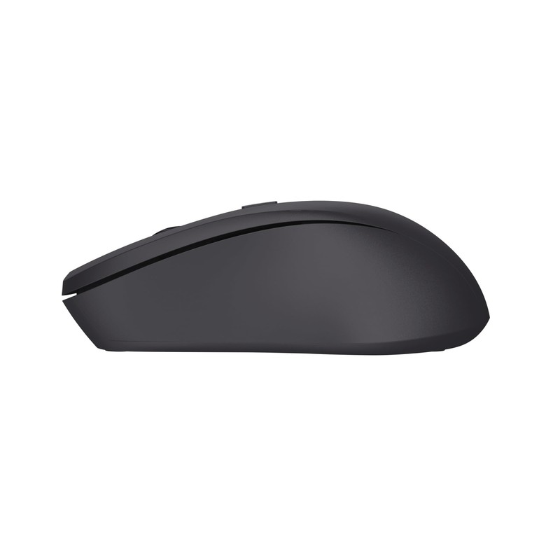 Trust Mydo Silent Wireless Mouse, 82% Recycled Plastics, 1000-1800 DPI,